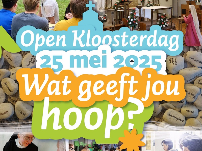 Open Kloosterdag op zondag 25 mei  